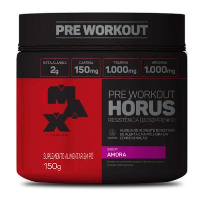 Pré-Treino Max Titanium Horus Amora 150g - MAXINUTRI